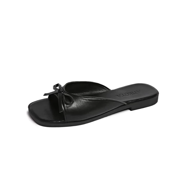Women's Slippers Bow Tie