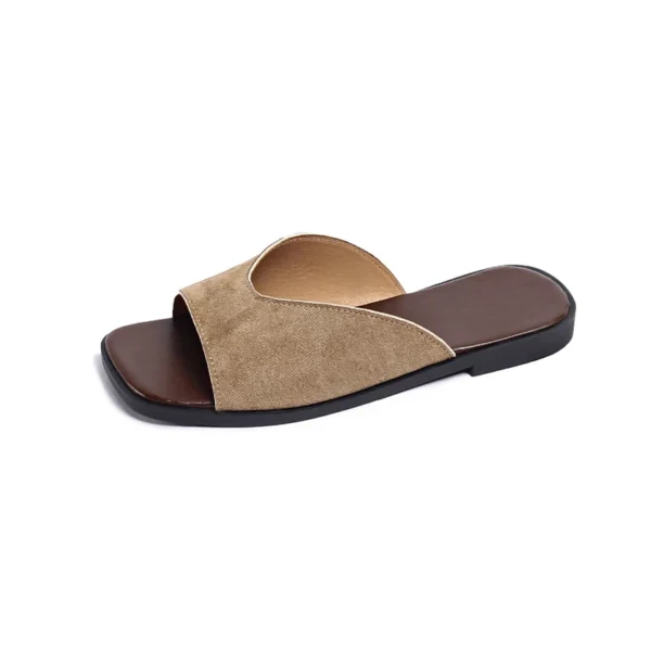 Solid Color Flat Shoes
