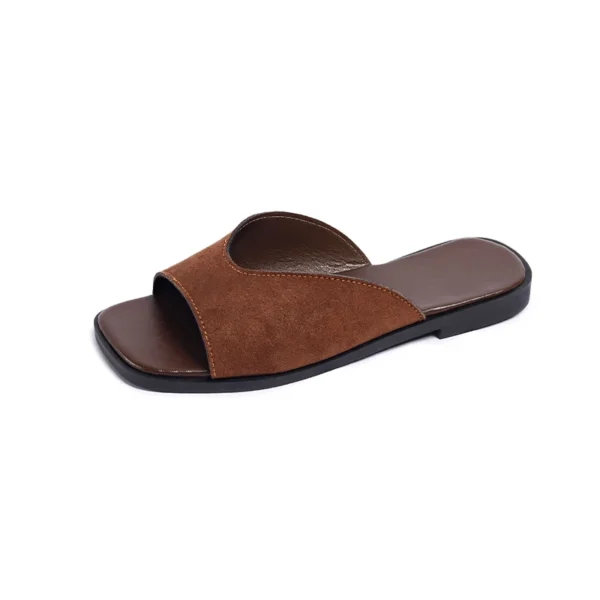Solid Color Flat Shoes