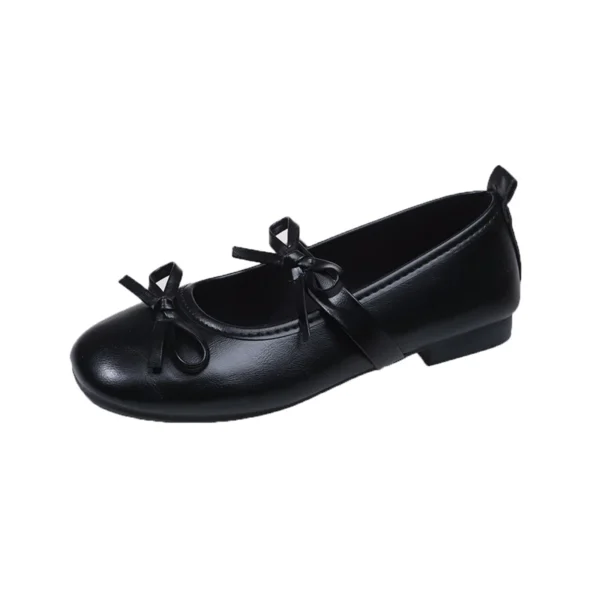 Women's Flat Shoes Elegant Bow