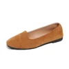 Suede Slip-On Loafers