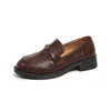 Thick Sole Penny Loafers