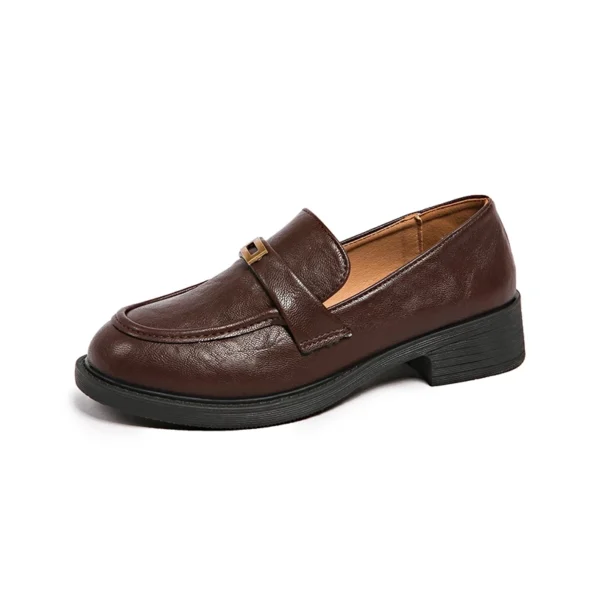 Thick Sole Penny Loafers