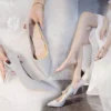 Women Crystal Pointed Heels