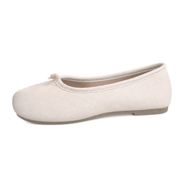 Split Toe Knot Flats