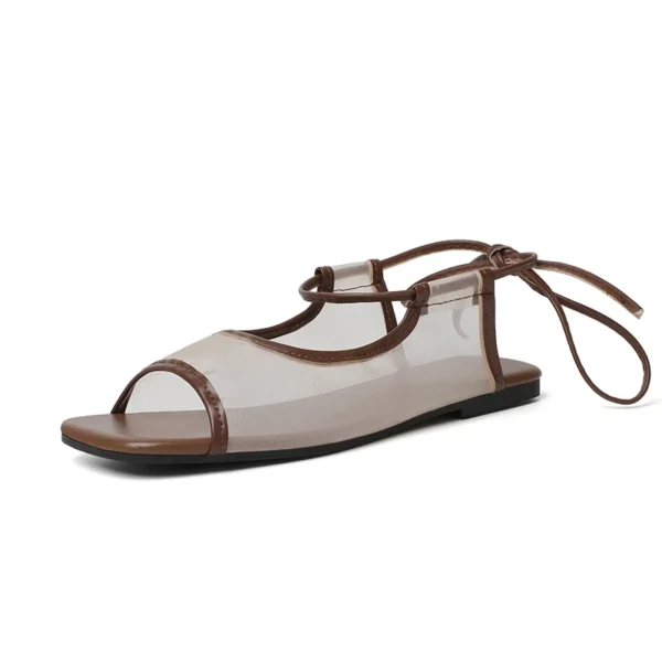 Open Toe Mesh Sandals