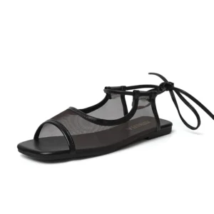 Open Toe Mesh Sandals