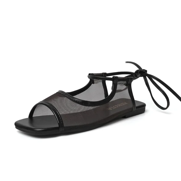 Open Toe Mesh Sandals