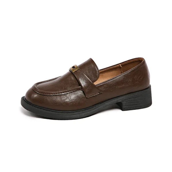 Thick Sole Penny Loafers