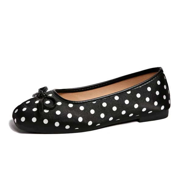 my-11134207-820li-mpkfmsrf71u358.webp Dot Print Flat Shoes
