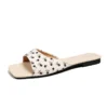 Polka Dot Print Slides